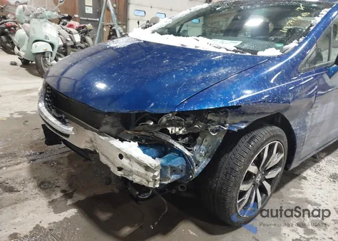 2015 Honda Civic Ex-L из США, поврежденный, VIN 19XFB2F90FE097142